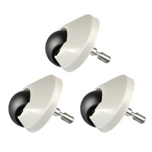 3Pcs Casters Front Wheels for Xiaomi 1C SKV4093GL Robotic Vacuum Cleaner Robot Parts Accessories Kits